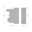 SCHNEIDER LUB32 Teljesítmény alapmodul 32A csavaros