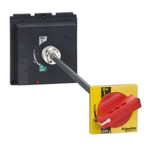 SCHNEIDER LV432600 Közvetett rotációs hajtás piros kar NSX400-630