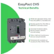 SCHNEIDER LV525303 EasyPact CVS250B 25kA 3P3D TM250D