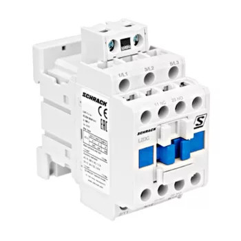   SCHRACK Mágneskapcsoló 3p, CUBICO Classic, 5,5kW, 12A,1z+1ny, 230VAC - LZDC12B3