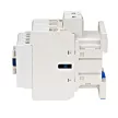 SCHRACK Mágneskapcsoló 3p, CUBICO Classic, 18,5kW, 38A,1z+1ny, 24VAC - LZDC38B0