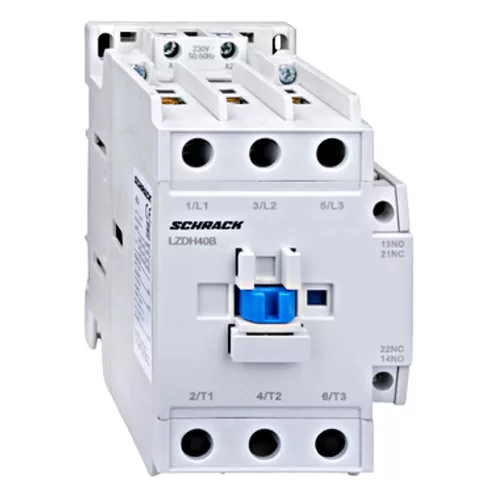 SCHRACK Mágneskapcsoló 3p, CUBICO High, 18,5kW, 40A, 1z+1ny, 230VAC - LZDH40B3