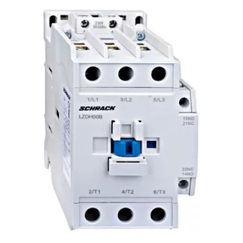   SCHRACK Mágneskapcsoló 3p, CUBICO High, 22kW, 50A, 1z+1ny, 230VAC - LZDH50B3