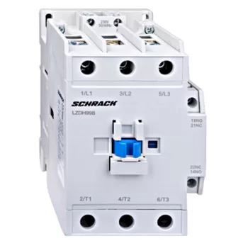   SCHRACK Mágneskapcsoló 3p, CUBICO High, 40kW, 100A, 1z+1ny, 230VAC - LZDH99B3
