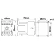 SCHRACK Mágneskapcsoló 3p, CUBICO Mini, 2,2kW, 6A, 1z, 24VDC - LZDM0615