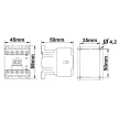 SCHRACK Mágneskapcsoló 3p, CUBICO Mini, 4kW, 4kW, 9A, 1z, 24VAC - LZDM0910