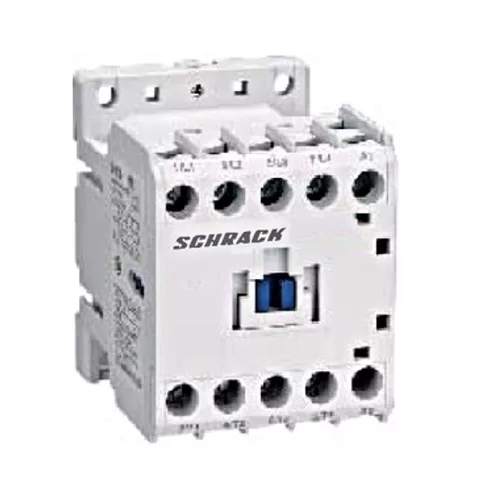SCHRACK Mágneskapcsoló 3p, CUBICO Mini, 4kW, 9A, 1z, 24VDC - LZDM0915