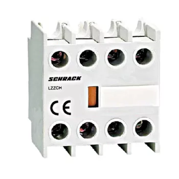  SCHRACK LZZCH011 Segédérintkező, mellső, CUBICO Classic, 1z+1ny