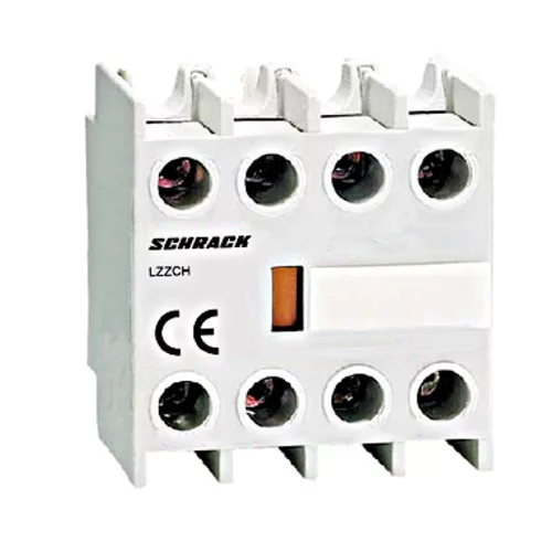 SCHRACK LZZCH011 Segédérintkező, mellső, CUBICO Classic, 1z+1ny