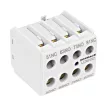 SCHRACK LZZMH022 Segédérintkező, mellső, CUBICO Mini, 2z+2ny