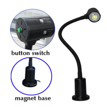   EMI M3R-C2-5 LED géplámpa 4000-4500K AC 230V (50/60Hz) 5W IP30 Mágneses talp