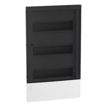 SCHNEIDER MIP22312S Új mini Pragma kiselosztó süllyesztett átlátszó ajtó 36M 3sor IP40 feh PE/N