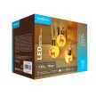 MODEE ML-C1014 Karácsonyi LED Füzér Elemes 10LED/1,35m/15cm meleg