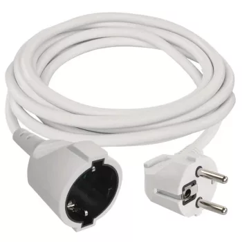   EMOS P0123R Hosszabbító 3 m / 1 aljzat / fehér / PVC / 1,5 mm2