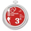 EMOS P0123R Hosszabbító 3 m / 1 aljzat / fehér / PVC / 1,5 mm2