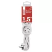 EMOS P0321R Elosztós hosszabbító 3-as 1,5m 230V 1,5mm