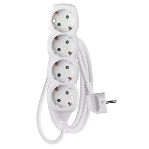 EMOS P0421R Elosztós hosszabbító 4-es 1,5m 230V