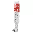 EMOS P0421R Elosztós hosszabbító 4-es 1,5m 230V