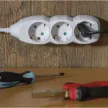 EMOS P0421R Elosztós hosszabbító 4-es 1,5m 230V