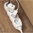 EMOS P0421R Elosztós hosszabbító 4-es 1,5m 230V