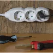 EMOS P0423R elosztós hosszabbító 4-es 3m 230V