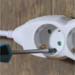 EMOS P0423R elosztós hosszabbító 4-es 3m 230V