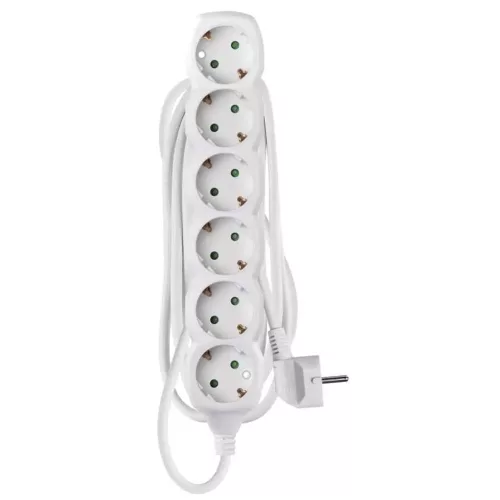 EMOS P0623R Elosztós hosszabbító 6-ös 3m 230V