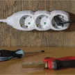 EMOS P0623R Elosztós hosszabbító 6-ös 3m 230V