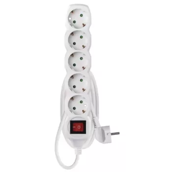   EMOS P1521R Elosztós hosszabbító kapcsolós 5-ös 1,5m 230V