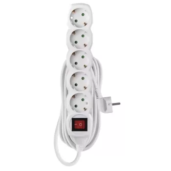 EMOS P1525R Elosztós hosszabbító kapcsolós 5-ös 5m