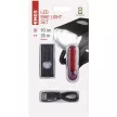 EMOS P3923 LED Kerékpár lámpa első + hátsó tölthető LED, 90 lm