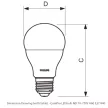 PHILIPS 51032200 E27 10W 1055lm 4000K LED izzó