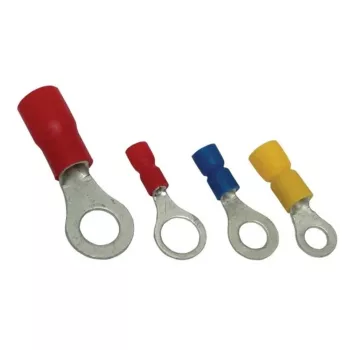   TRACON PSZ3 Szigetelt szemes saru 1,5mm2 M3 piros 50db/csomag