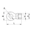 TRACON PSZ6 Szigetelt szemes saru 1,5mm2 M6 50db/csomag