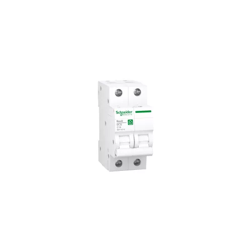 SCHNEIDER R9F14216 Resi R9 Kismegszakító 2P, 16A, 4,5kA C karakterisztika