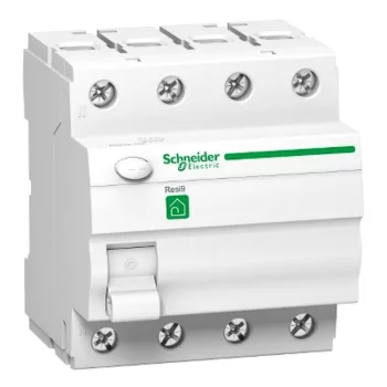 SCHNEIDER R9R01440 Fi relé A osztály 4P 40A 30 mA