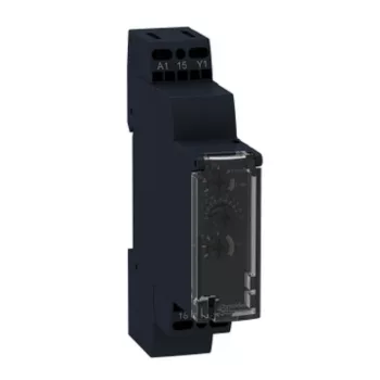   SCHNEIDER RE17RMEMU HARMONY Time multifunkciós időrelé, 8 funkció, 1CO, 8A, 24VDC/24-240VAC