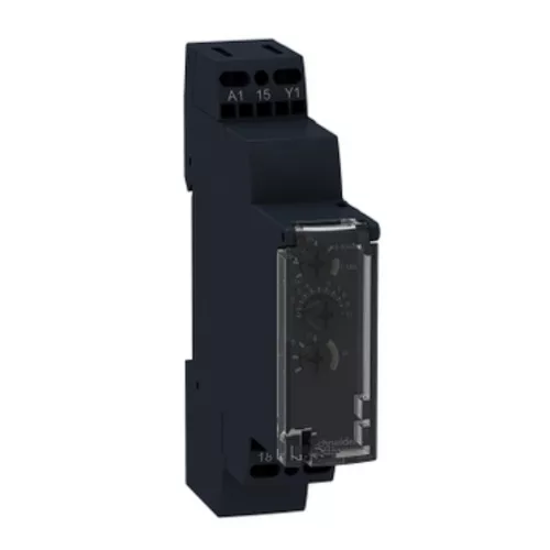 SCHNEIDER RE17RMEMU HARMONY Time multifunkciós időrelé, 8 funkció, 1CO, 8A, 24VDC/24-240VAC
