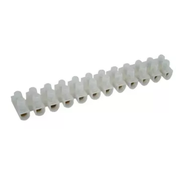 TRACON S10A-H-L Sorkapocs lemezes 6mm2 12 tagú natúr