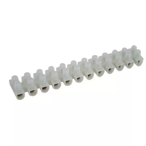 TRACON S10A-H-L Sorkapocs lemezes 6mm2 12 tagú natúr