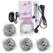 Techson Home Base szett, IP, 4 csatornás rögzítő 4 db THI-HS1-E204 kamerával, THK-IH4E4
