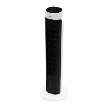   SOMOGYI TWFR100B Oszlopventilátor távirányítóval fekete 79cm 45w