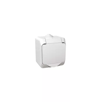 SCHNEIDER WDE000541 Cedar Plus 162 2P+F dugalj fehér