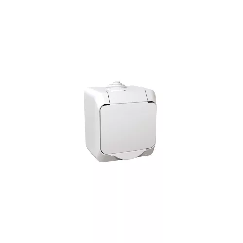 SCHNEIDER WDE000541 Cedar Plus 162 2P+F dugalj fehér