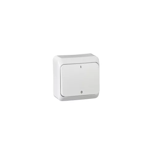 SCHNEIDER WDE001020 Prima 102 kétpólusú kapcsoló fehér