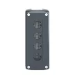 SCHNEIDER XALD04 Ürestok 4lyuk szürke 011483