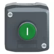 SCHNEIDER XALD102 Tokozott nyomógomb zöld