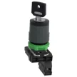 SCHNEIDER XB5AG61 Választókapcsoló 2 állású visszaugró kulcsos n/o komplett