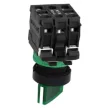 SCHNEIDER XB5AK123B5 LED Világító választókapcsoló zöld 24V