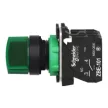 SCHNEIDER XB5AK123B5 LED Világító választókapcsoló zöld 24V